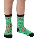 Football Kids Bamboo Crew Socks