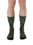 Football Legend Mens Bamboo Crew Socks
