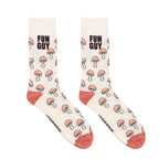Fun Guy Mens Bamboo Crew Socks