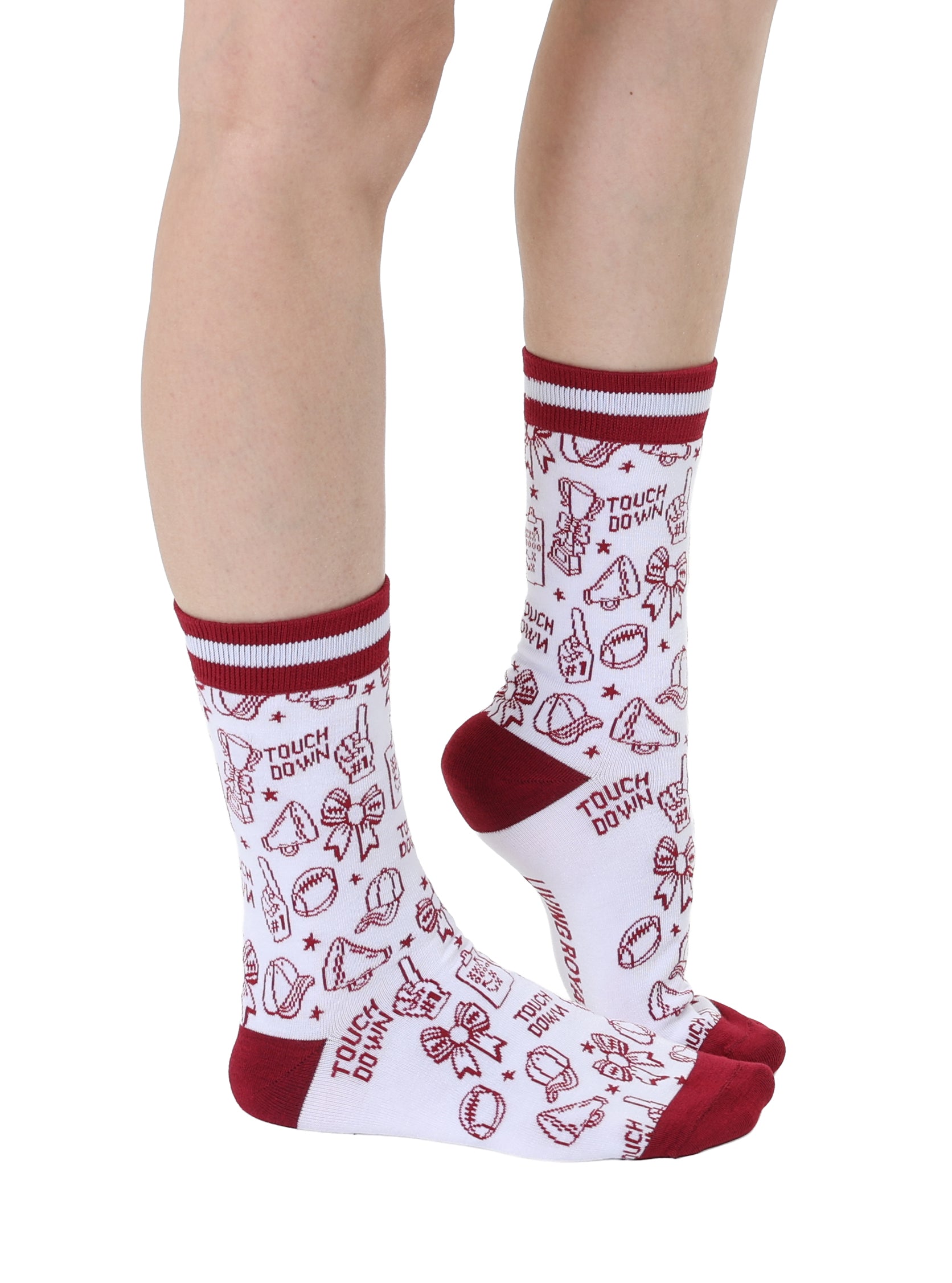 Game Day Women's Bamboo Crew Socks
