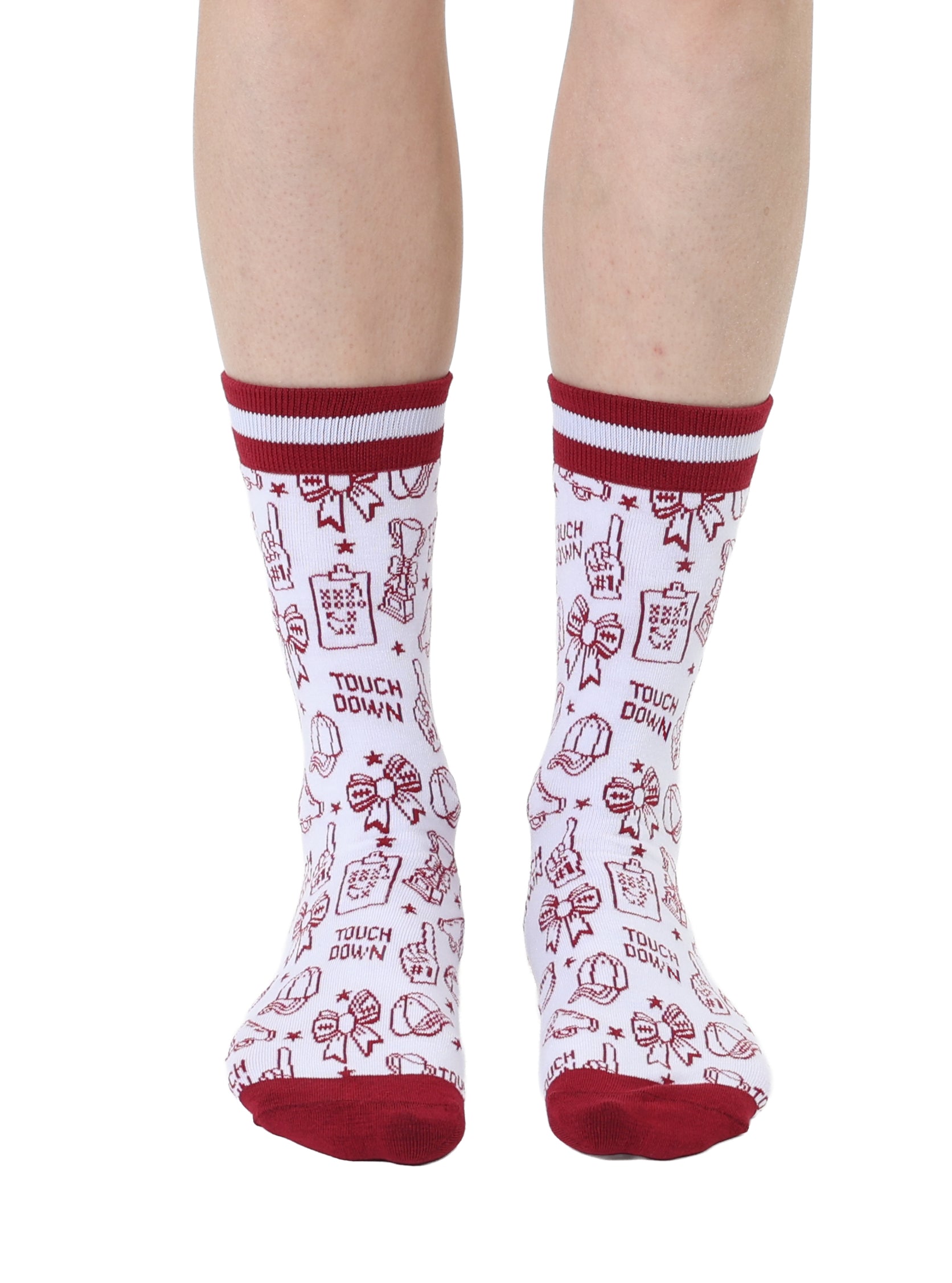 Game Day Women's Bamboo Crew Socks