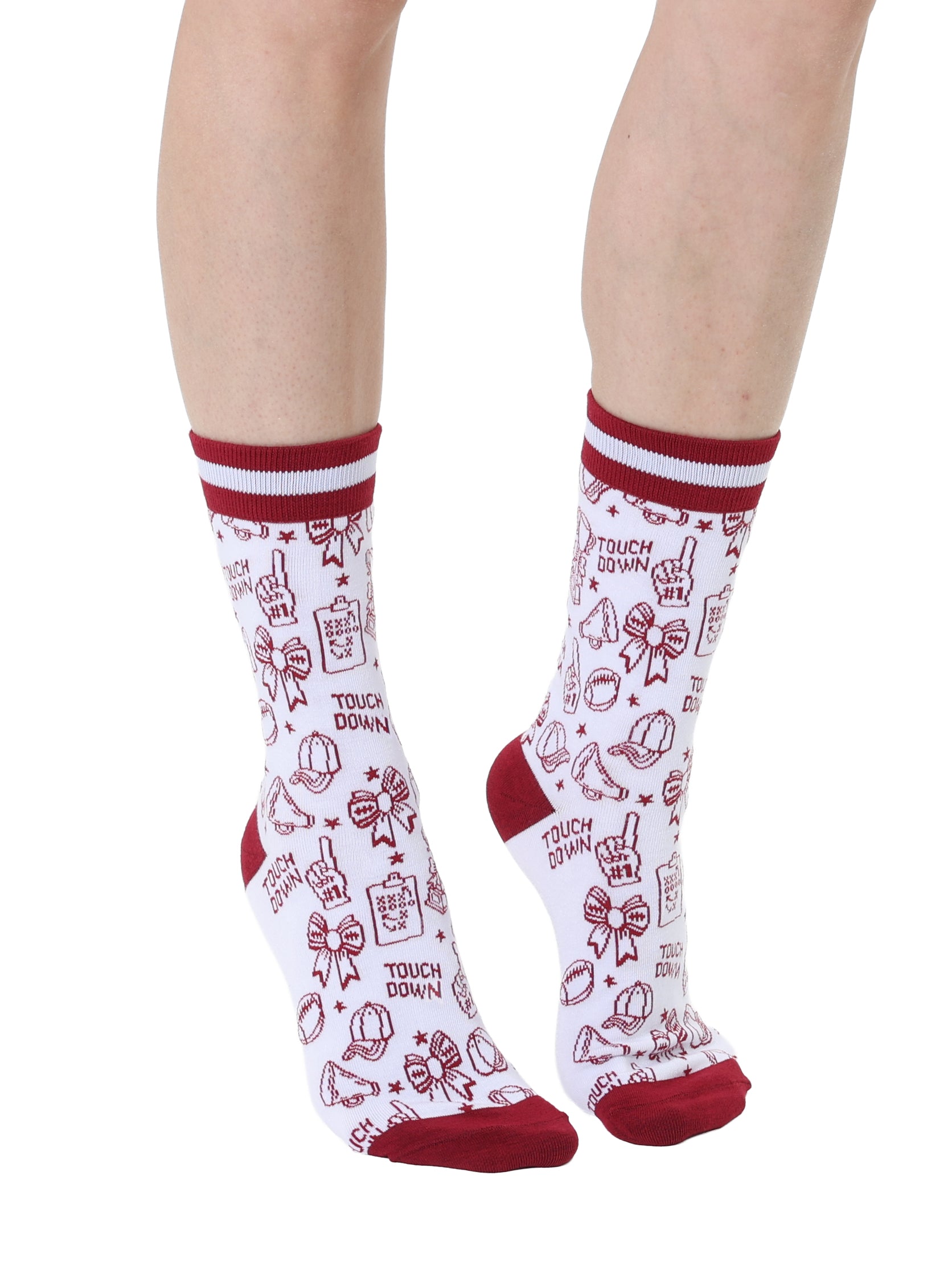 Game Day Women's Bamboo Crew Socks