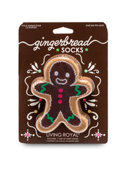 Gingerbread 3D Crew Sock