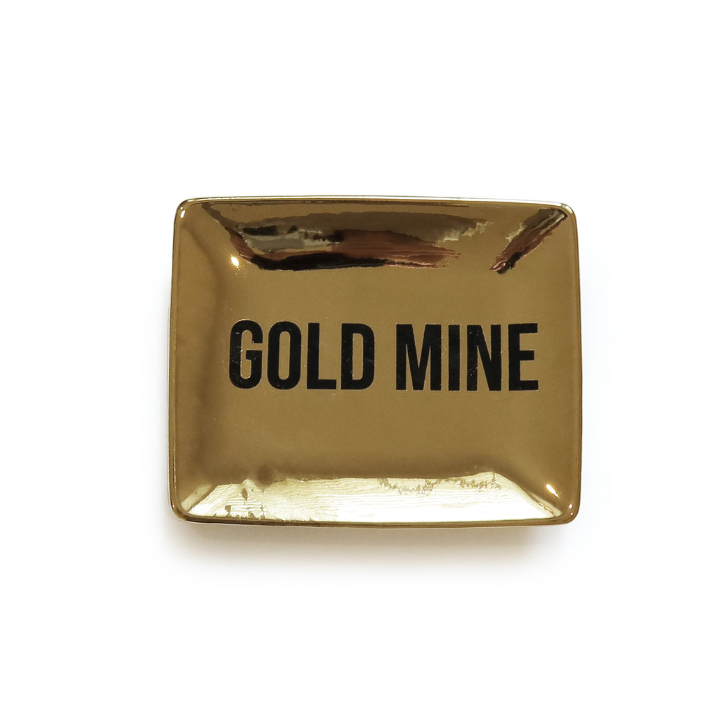 Gold Mine Trinket Tray