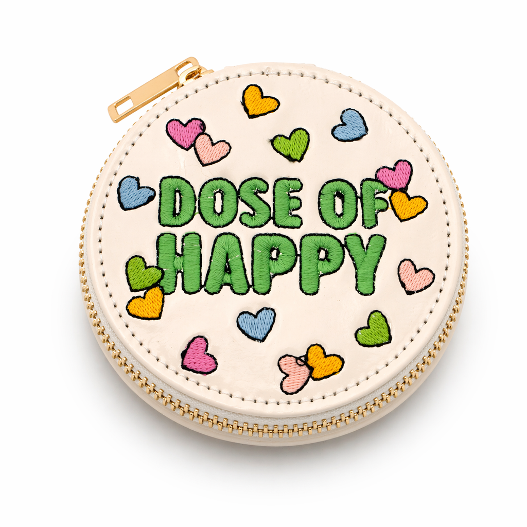 Happy Daily Pill Case