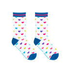 Heart Kids Bamboo Crew Socks
