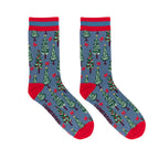 Holiday Tree Women's Bamboo Crew Socks