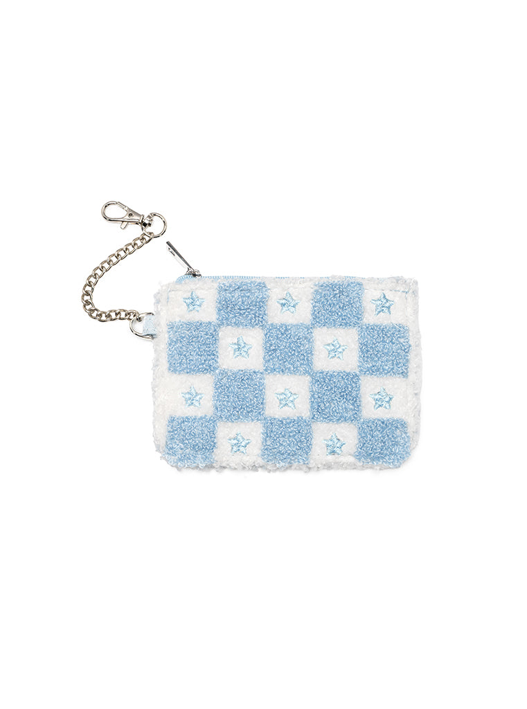 Star Checker Key Chain Pouch