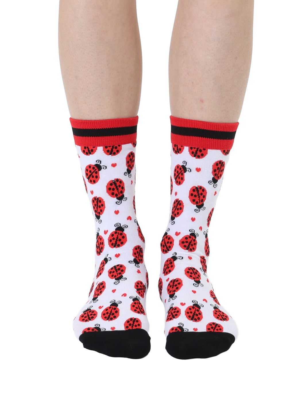 Ladybug Women's Bamboo Crew Socks