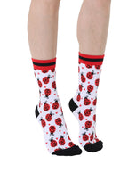 Ladybug Women's Bamboo Crew Socks
