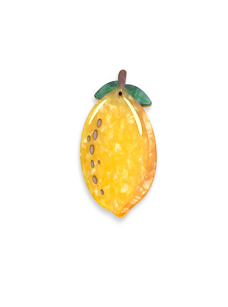 Lemon Compact Mirror