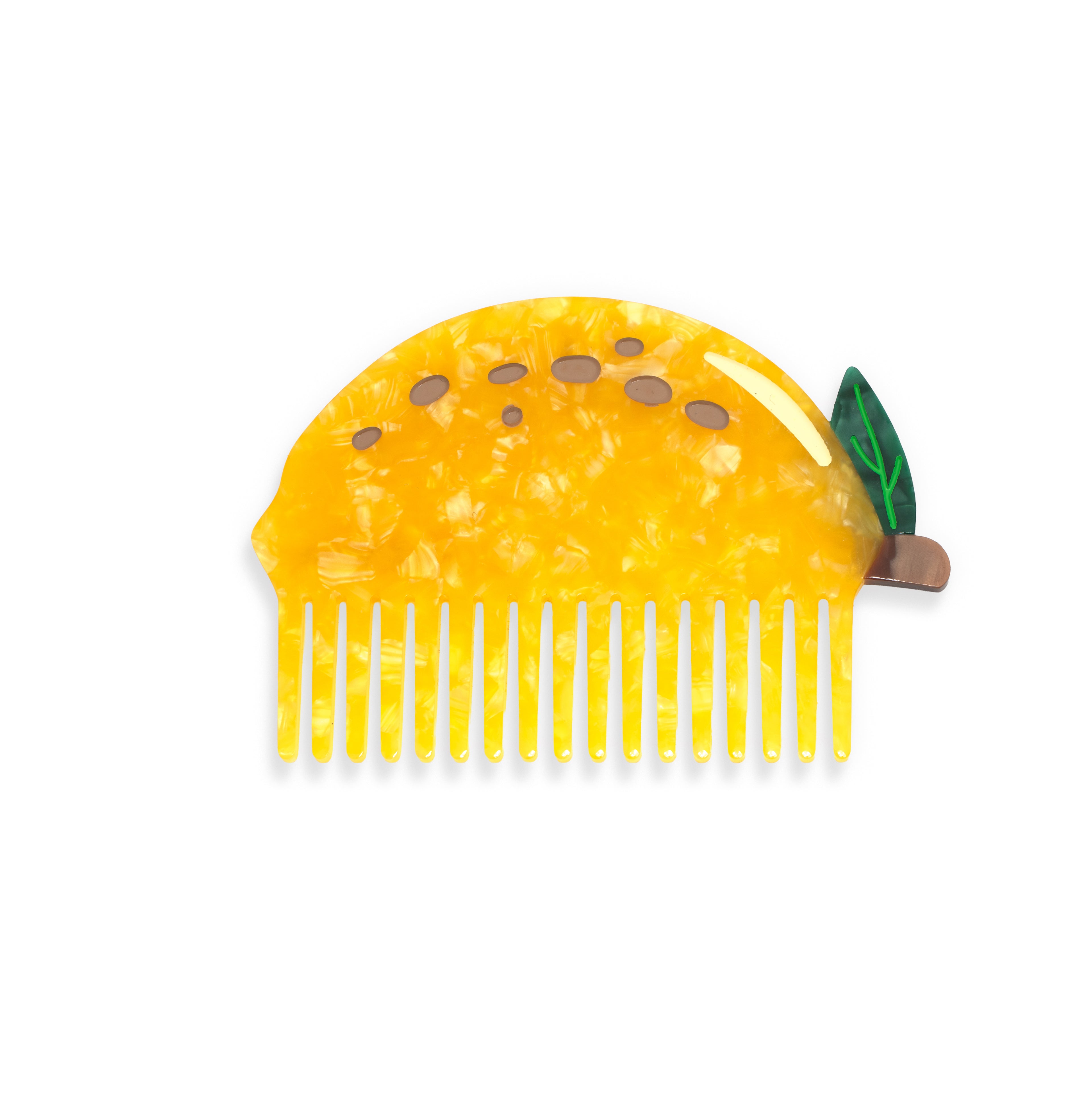 Lemon Hair Comb