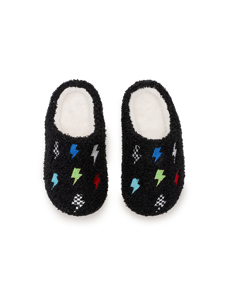 Lightning Bolts Kids Slippers