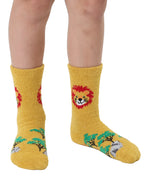 Lion Kids Fuzzy Socks