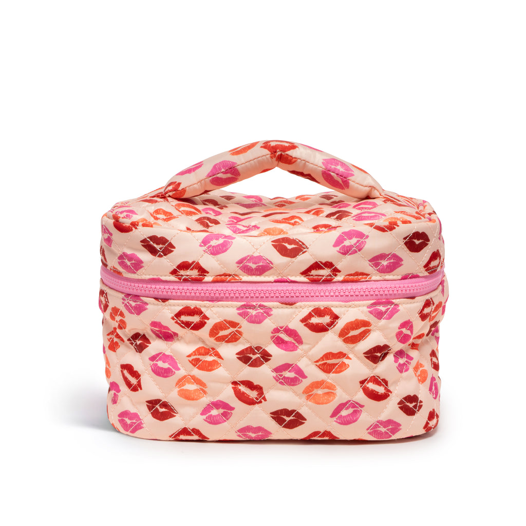 Lips Cosmetic Travel Case