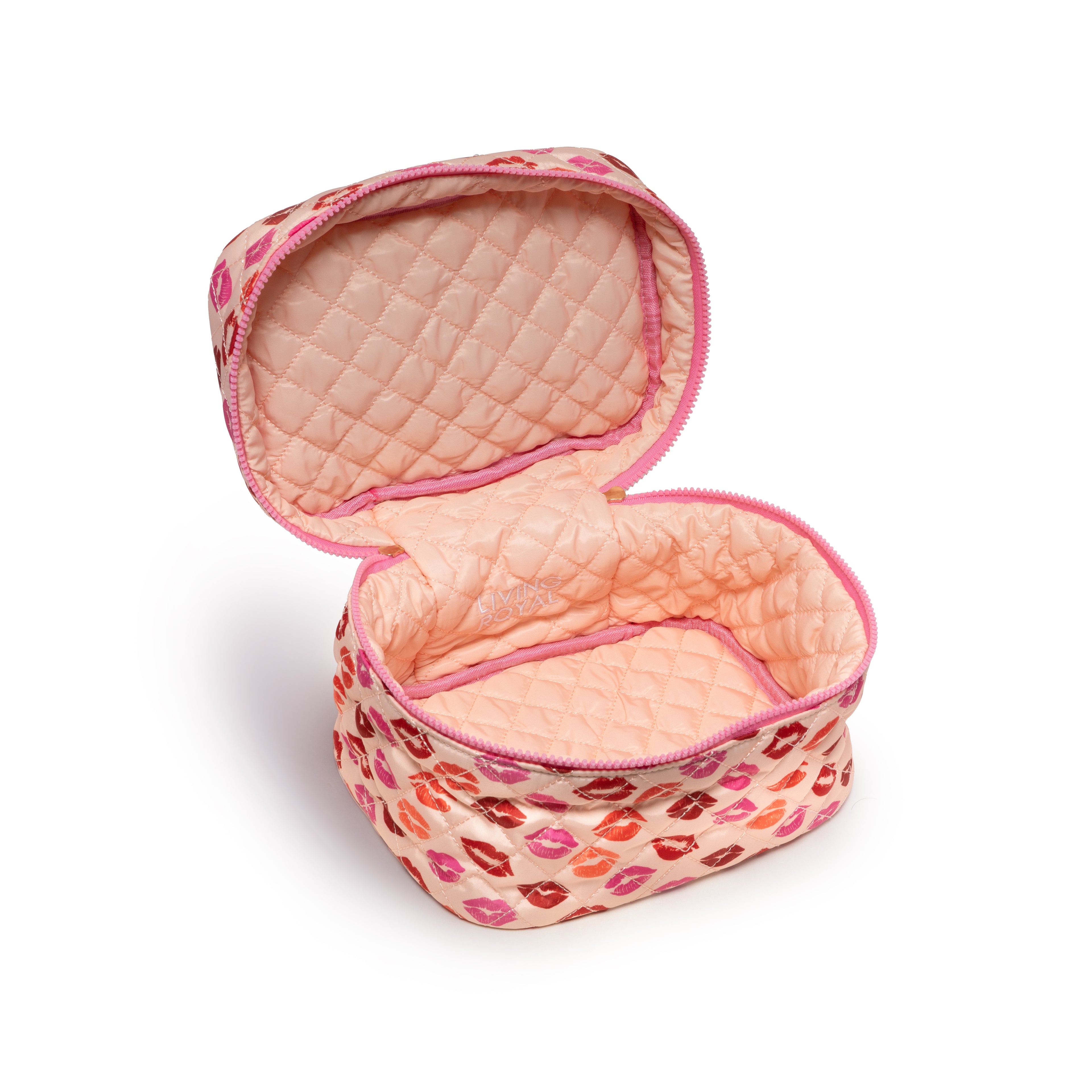 Lips Cosmetic Travel Case