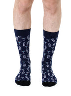 Martini Mens Bamboo Crew Socks
