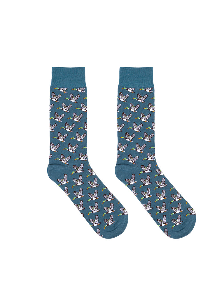 Duck Mens Bamboo Crew Socks