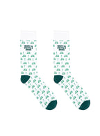 Golf Cart Mens Bamboo Crew Socks