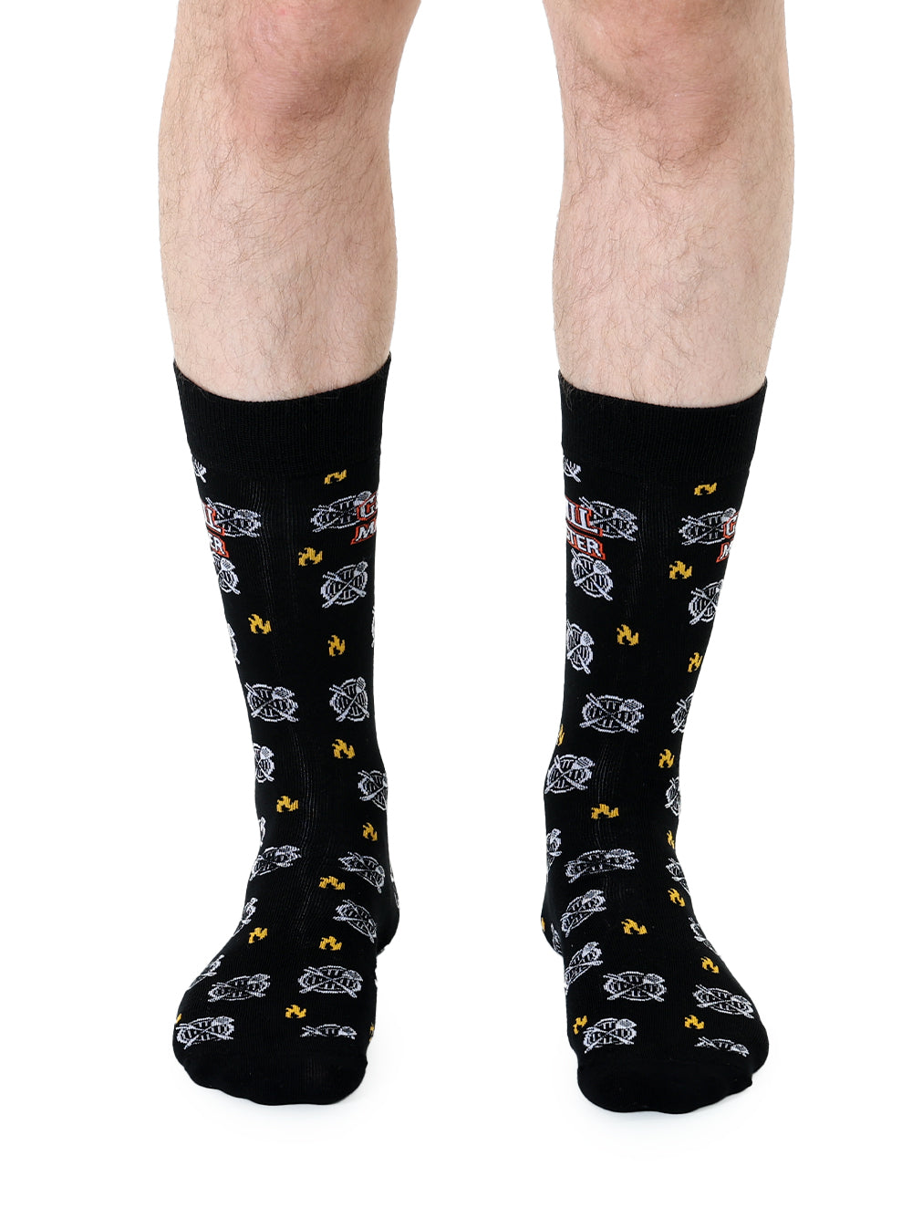 Grill Master Mens Bamboo Crew Socks