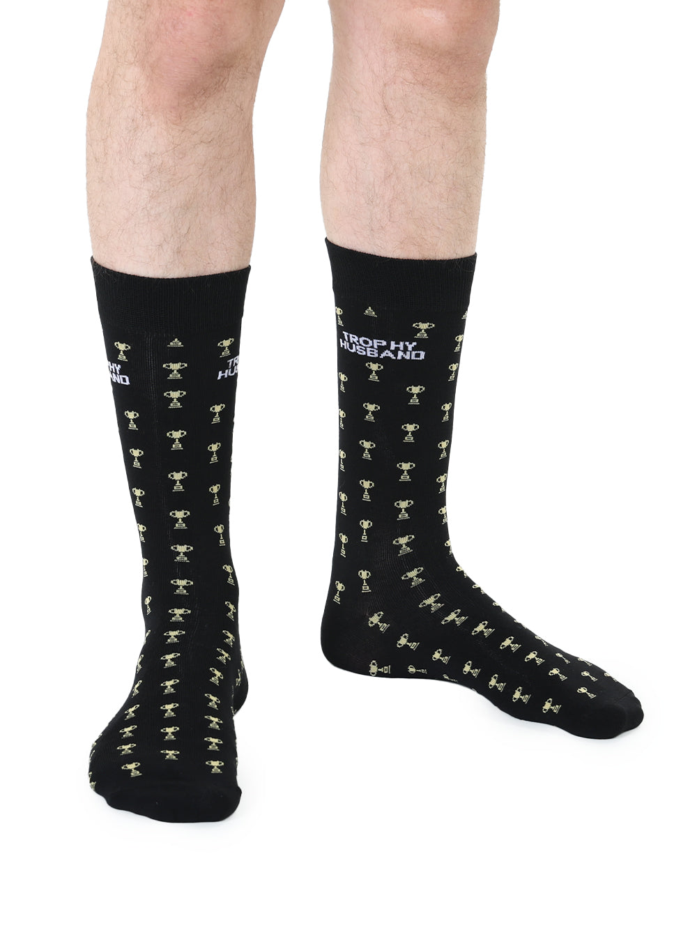 Trophy Husband Mens Bamboo Crew Socks
