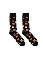 Dog Mens Bamboo Crew Socks