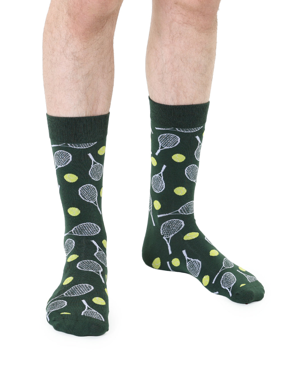 Tennis Mens Bamboo Crew Socks
