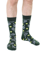 Tennis Mens Bamboo Crew Socks