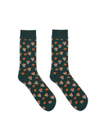 Basketball Mens Bamboo Crew Socks