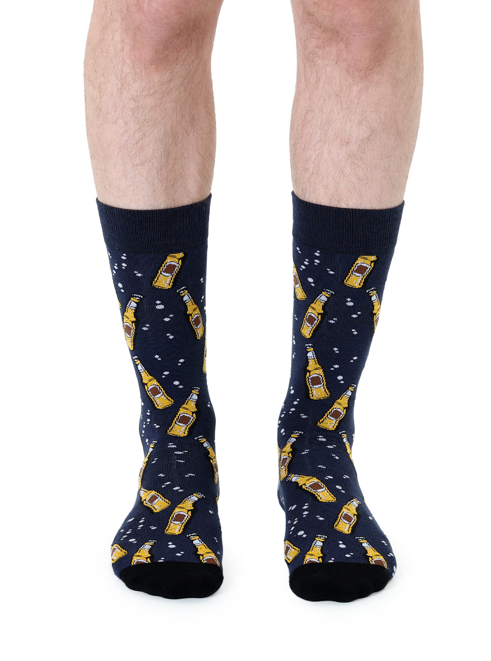 Beer Mens Bamboo Crew Socks