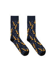 Beer Mens Bamboo Crew Socks
