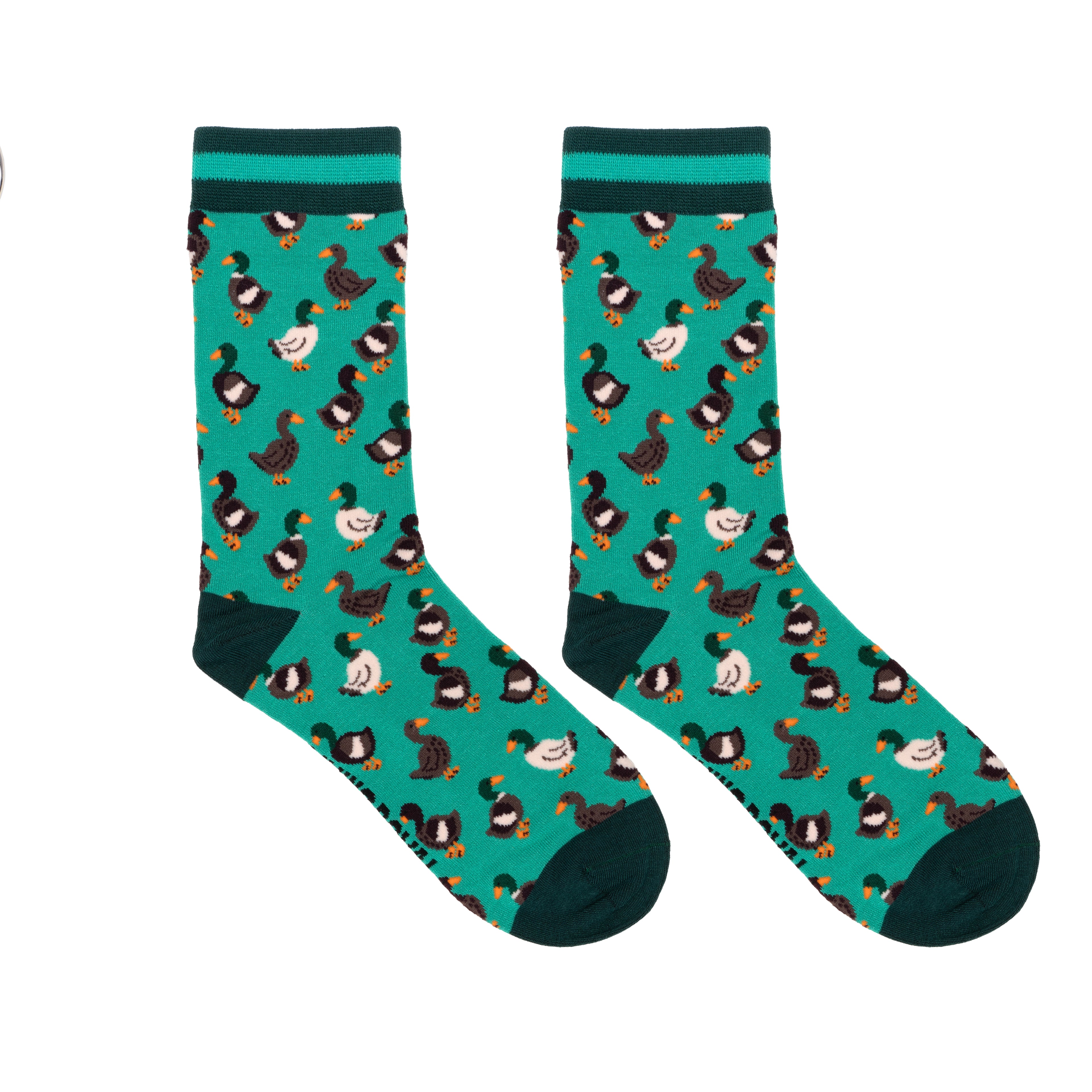 Mallard Duck Women's Bamboo Crew Socks