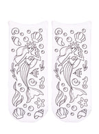 Mermaid Coloring Sock