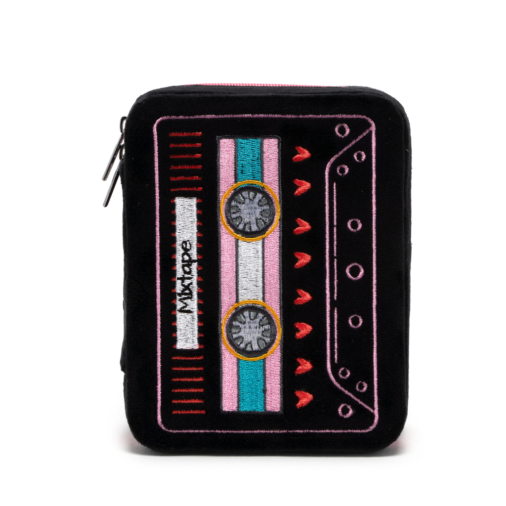 Mix Tape Jewelry Zip Case