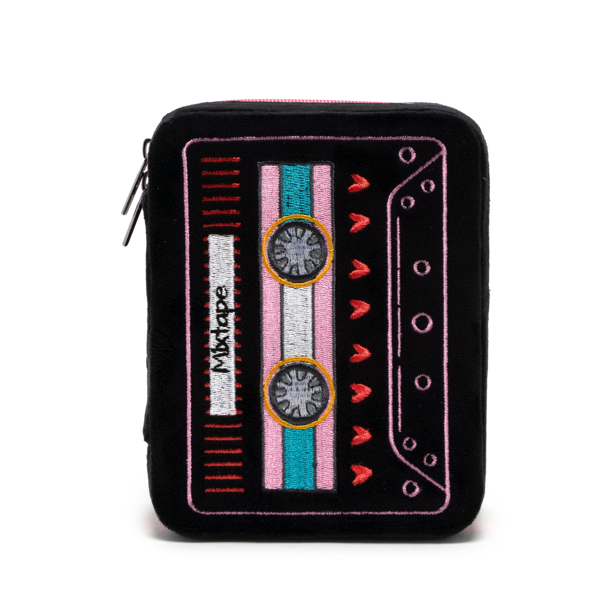 Mix Tape Jewelry Zip Case