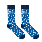 No Pain No Gain Mens Bamboo Crew Socks