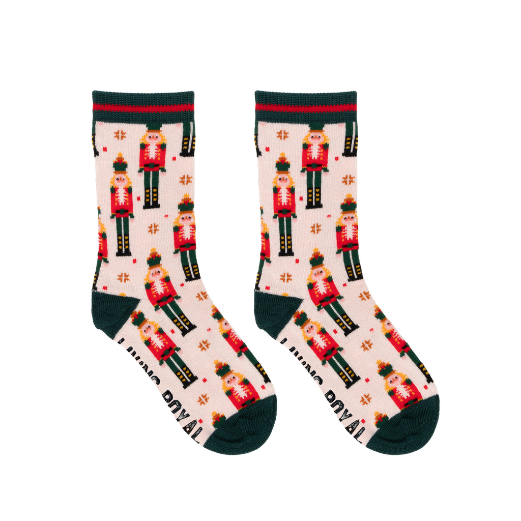 Nutcracker Kids Bamboo Crew Socks