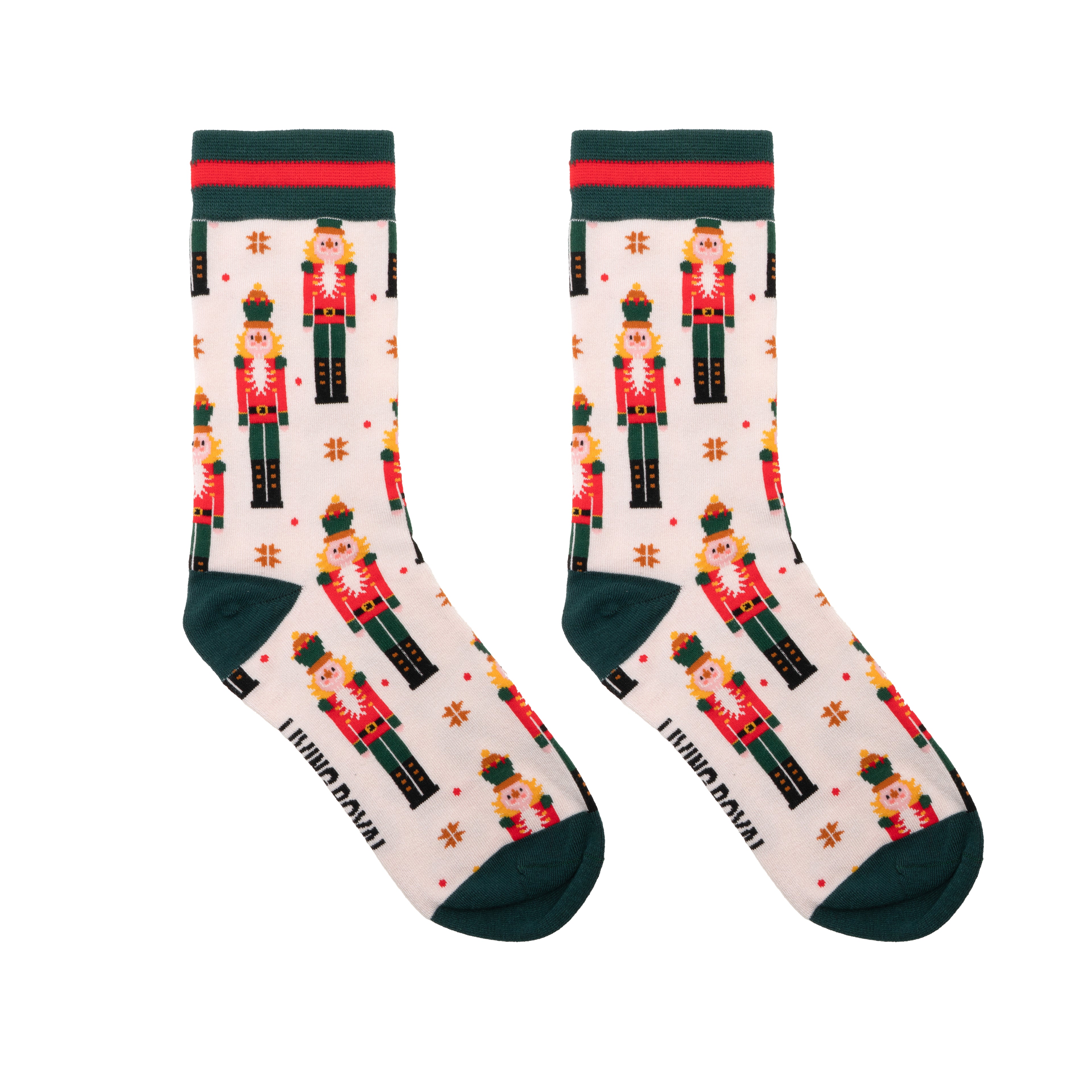 Nutcracker Women's Bamboo Crew Socks