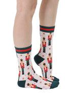Nutcracker Women's Bamboo Crew Socks