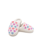 Pastel Heart Kids Slippers