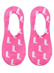 Pink Boots Liner Socks