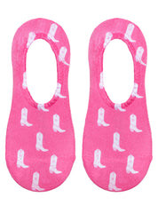 Pink Boots Liner Socks