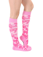 Pink Camo Compression Socks