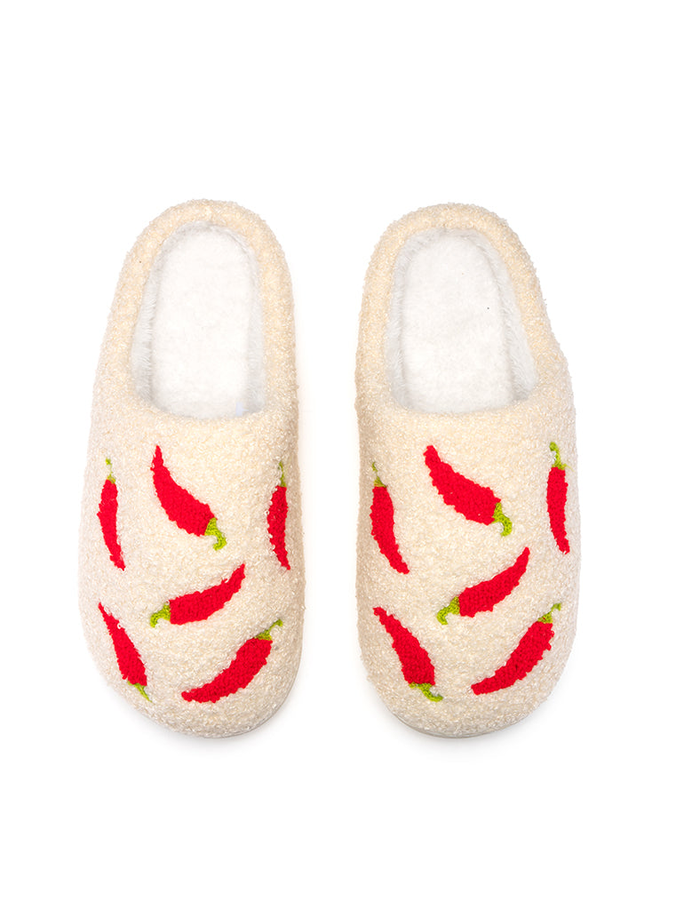 Chili Peppers Slippers