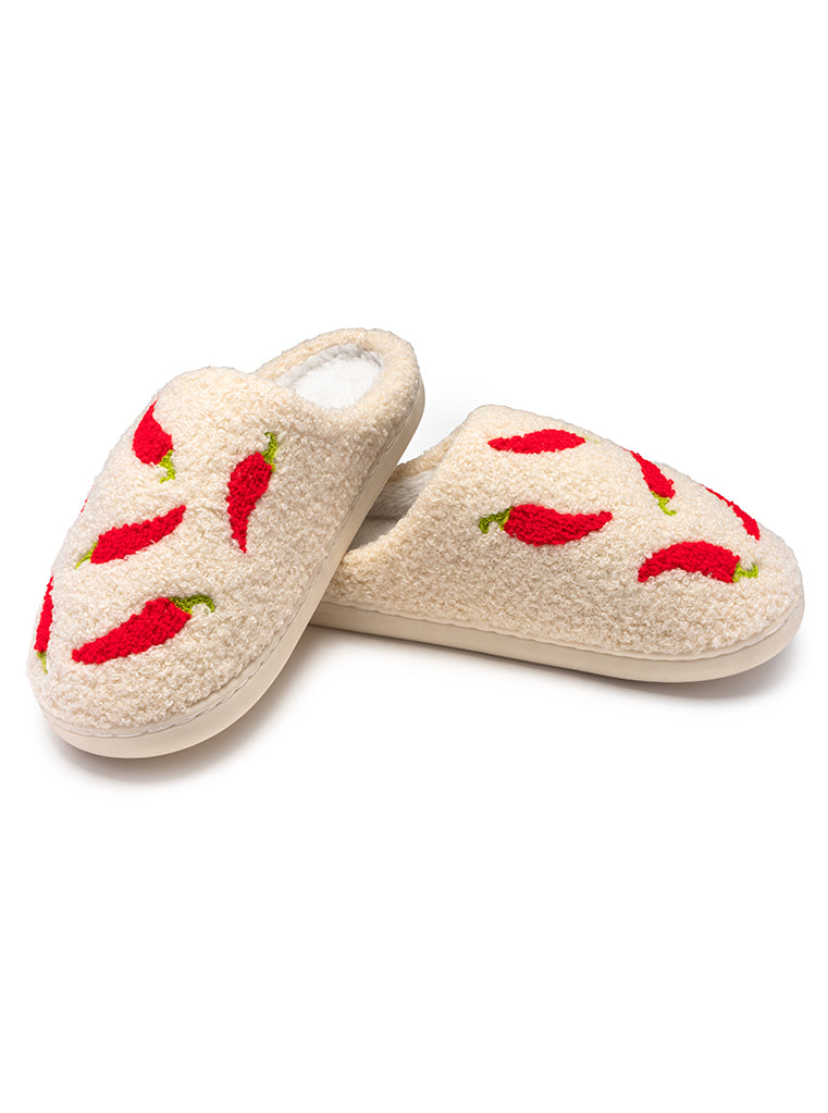 Chili Peppers Slippers