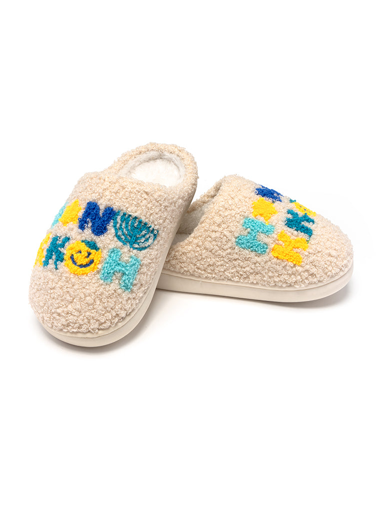 Hanukkah Kids Slippers