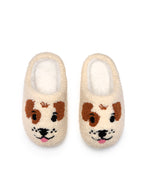 Dog Face Kids Slippers