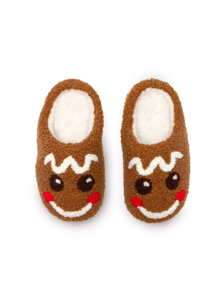 Gingerbread Kids Slipper