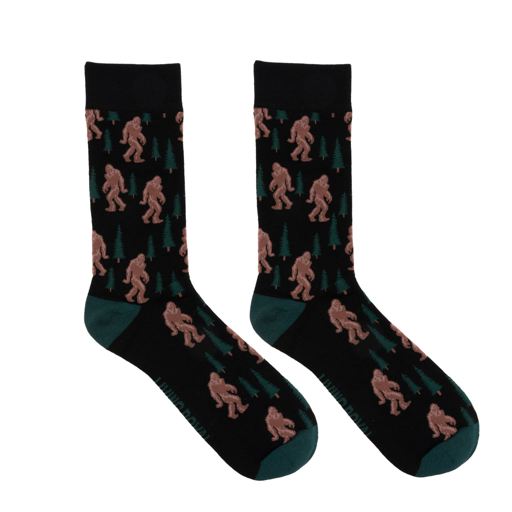 Sasquatch Mens Bamboo Crew Socks