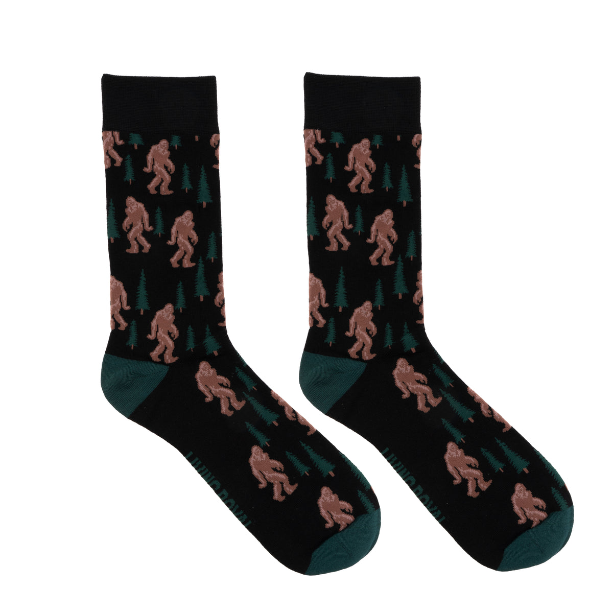 Sasquatch Mens Bamboo Crew Socks